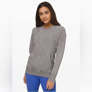 Lululemon Scuba Crew in Washed Lunar Rock